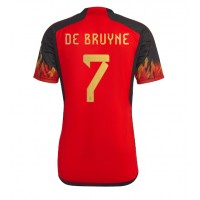 Pánský Fotbalový dres Belgie Kevin De Bruyne #7 MS 2022 Domácí Krátký Rukáv